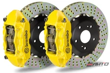 Brembo Rear GT Big Brake BBK 4piston Yellow 328x28 Drill Disc TT TTS RS 07-14