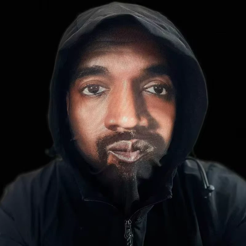 NEW Cosplay Headwear HipHop Balaclava 3D Printed Mask Elastic Mesh Full Face - Image 4 of 4