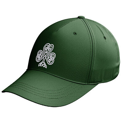 Bestickte irische dreiblättrige Kleeblatt Kappe Baseball Rugby Land Ihn Unterstützer...