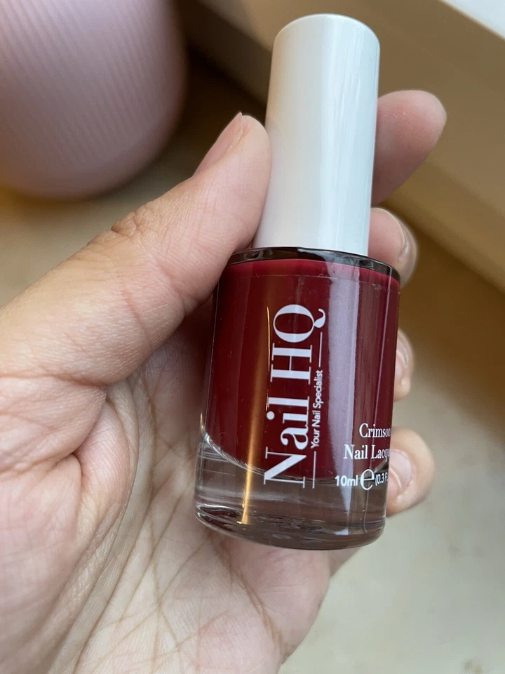 Nail HQ Crimson rot Nagellack 10ml Ungeöffnet NEU