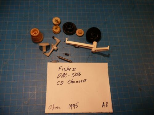 Changeur de CD Fisher DAC-503 pièces de rechange changeur pièces en plastique - Photo 1/3