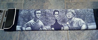 ''THE BIG THREE'' Arnold Jack and Gary. David Okeefe design towel 25''X16'' NEW!!