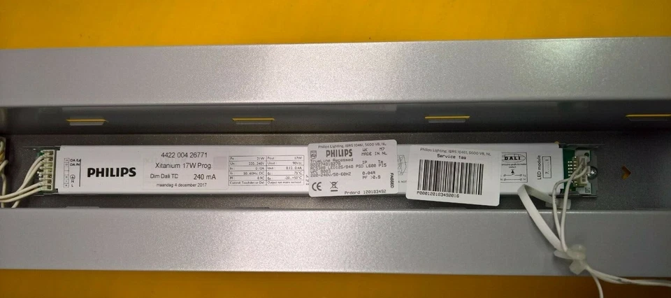 Philips True Line Einbauleuchte Recessed RC 530B 600mm 4000k 840 LED 12S - Bild 3 von 4