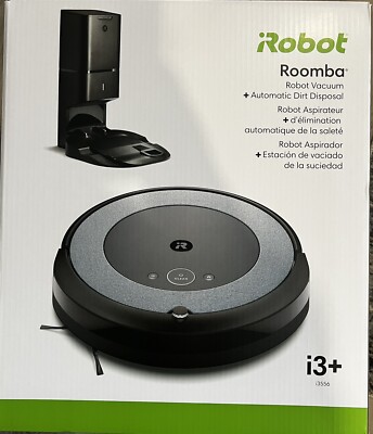 iRobot Roomba i3+ EVO Wi-Fi Connected Self Emptying Robot Vacuum