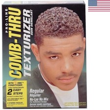 All-in-One Pro-Line Comb-Thru Texturizer Kit - For Vibrant Hair Scalp Comfort