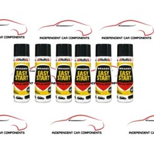 Holts Easy Start 6 Cans Spray Bradex Easy Start 300ml (BES1A)