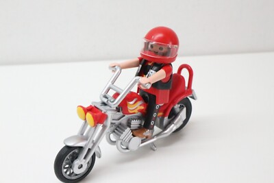 playmobil 5113 special motorcycle motor group harley