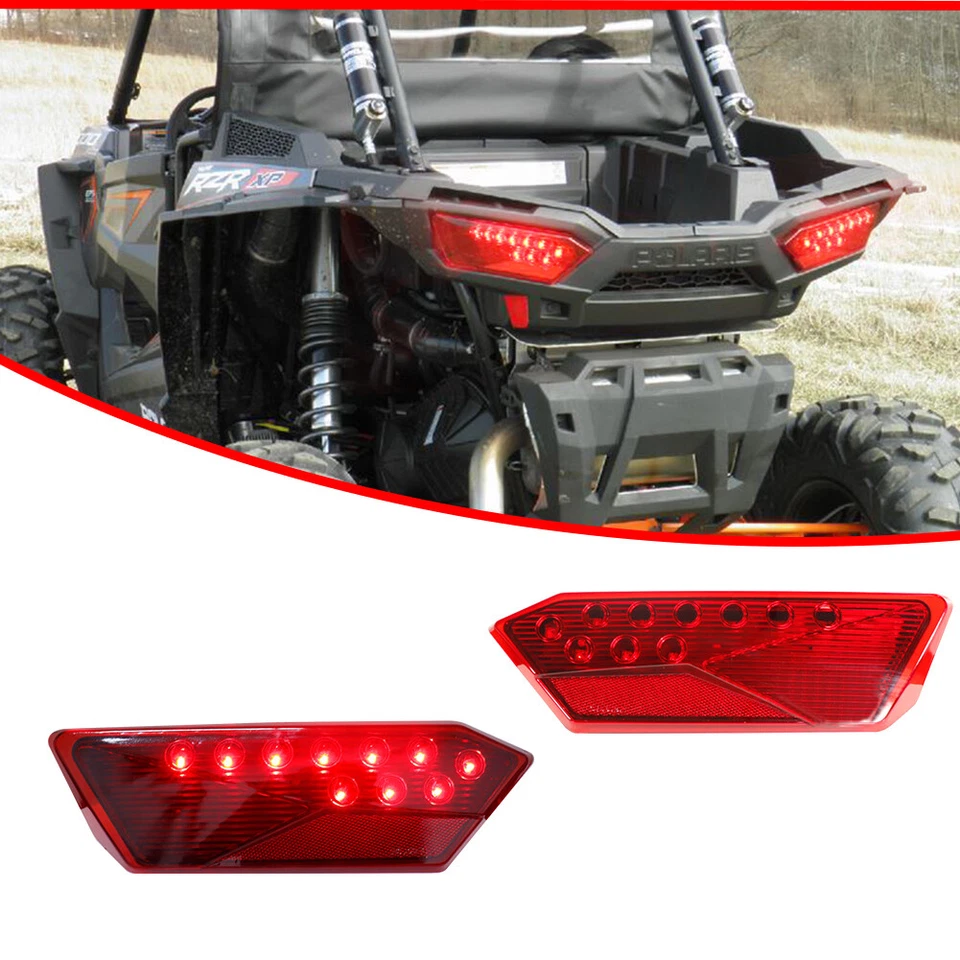 Luces traseras del lado del conductor del pasajero para Polaris RZR XP 900 1000 Turbo S 2014-2019 Foto 2 de 4