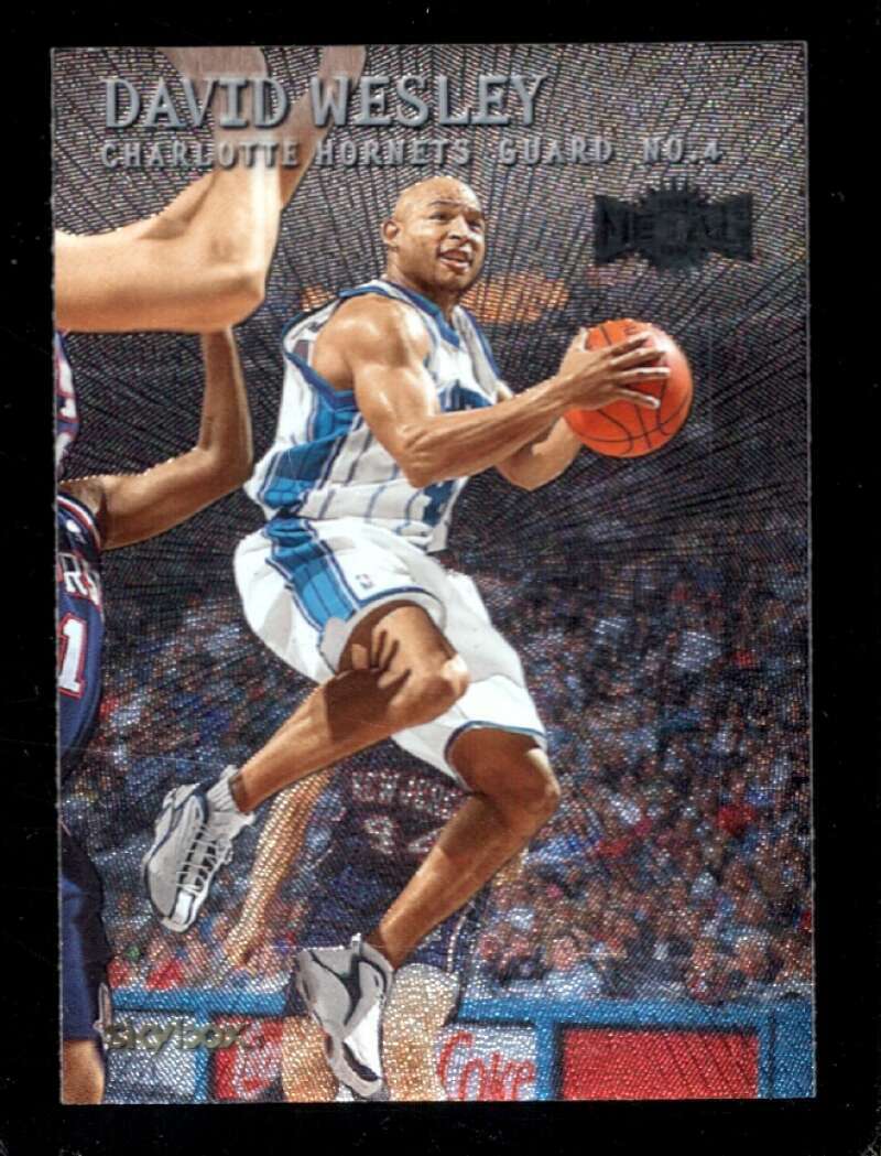 1999-00 SkyBox Metal David Wesley #61 Basketball DNA Games