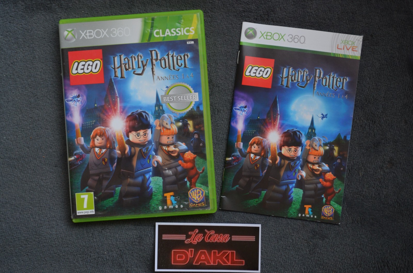 Lego Harry Potter: Années 1 à 4 complet sur XBOX 360 FR TTBE