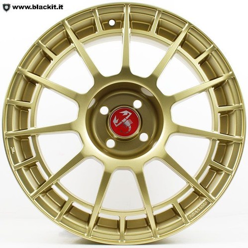 SET 4 CERCHI MONTECARLO MAK NTT DA 17" 4X98 GOLD - Photo 10/10