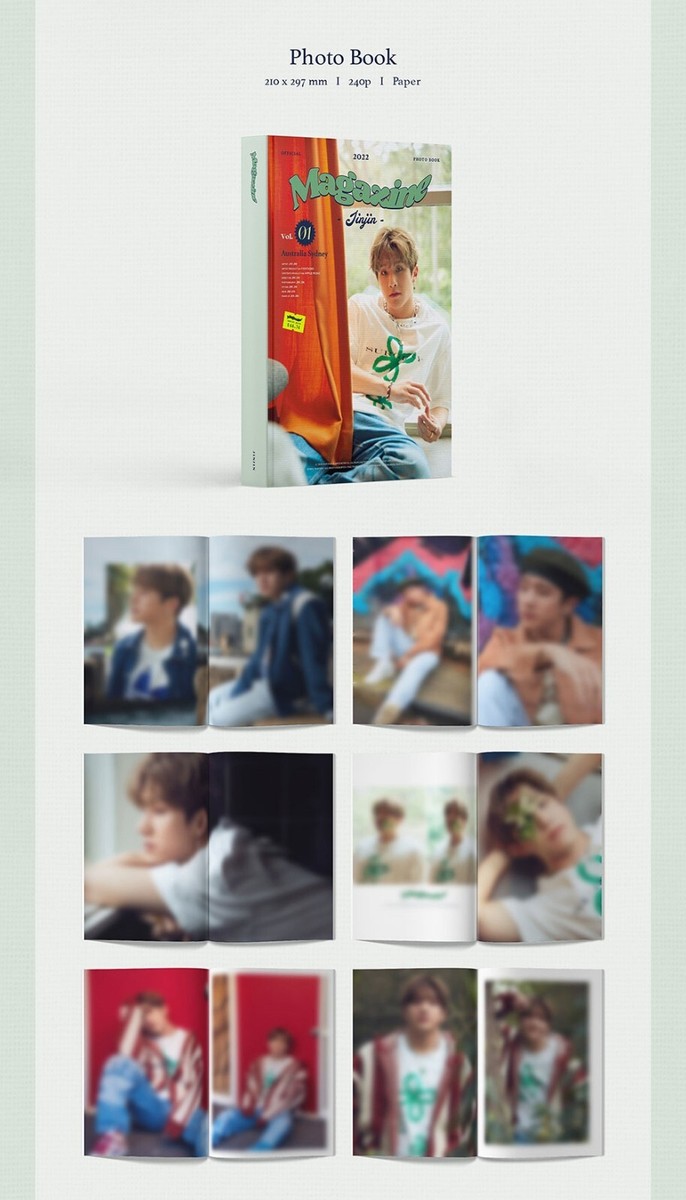 JINJIN (ASTRO) - JINJIN 2022 OFFICIAL PHOTO BOOK [MAGAZINE] K-Pop