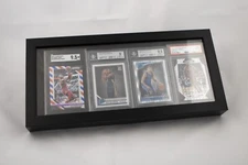 Black Graded Sports Card Display Case - PSA, BGS, CGC, HGA, GMA