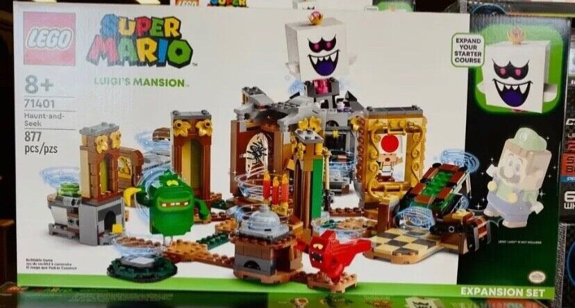 Luigi's Mansion™ Haunt-and-Seek Expansion Set 71401, LEGO® Super Mario™