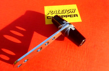 RALEIGH CHOPPER MK2 - NEW STAINLESS GEAR LEVER ARM WITH BLACK JACK HANDLE