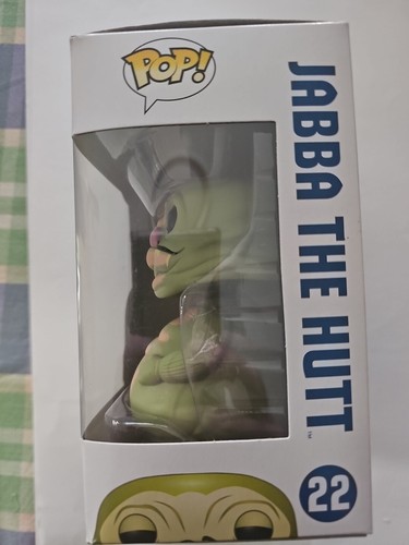 Jabba the Hutt Pop 22 - Blue Box Star Wars Funko Pop! Vinyl 2014 - Vaulted + P/P - Picture 2 of 3