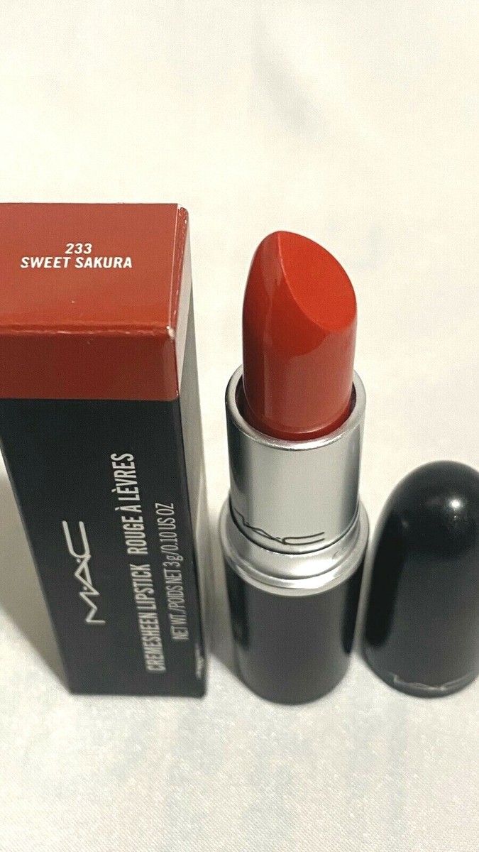 Mac Cremesheen Lipstick Sweet Sakura 233 Full Size 3g for sale
