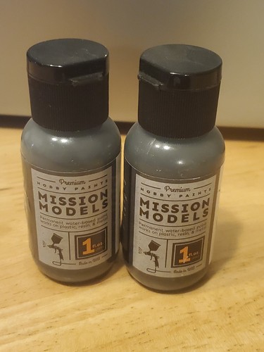 Mission Models (2) Acrylic Hobby Paints - Olive Drab 41 USAAF - MMP 091