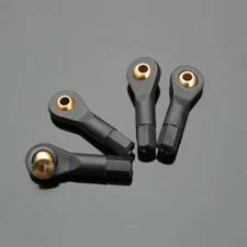 Plastic M2/M2.5/3 Link Tie Rod End Ball Head Joint for RC Crawler Car Boat Truck