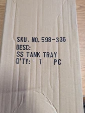 Cb2 Stainless Steel Tank Tray