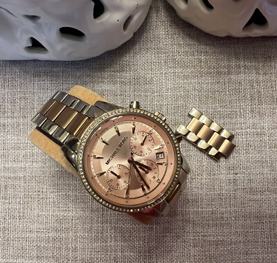 Authentic Michael Kors Women Ritz Watch Michael Kors MK6485 - Ritz Chronograph Watch • Watchard.com main image 2