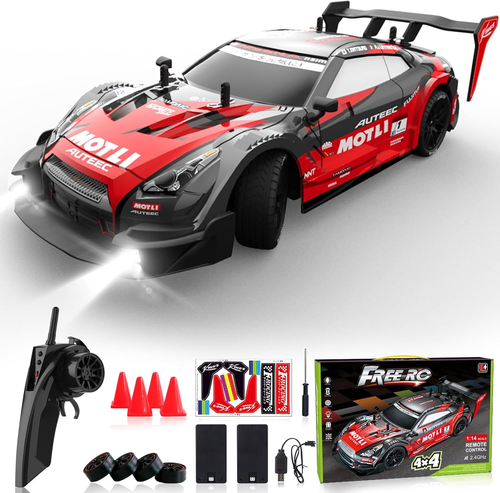 Remote Control Car RC Drift Car 1:16 Scale 4WD RC Car with LED Lights 2.4Ghz 30K