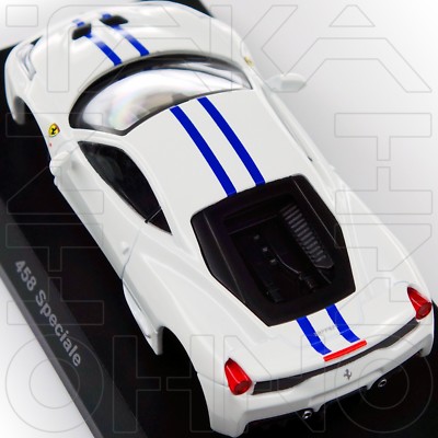 FERRARI 458 SPECIALE MINICAR COLLECTION 12 KYOSHO 1:64 WHITE