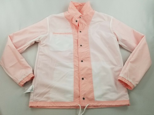 NEW BALANCE men jacket coat Classical Coaches MJ81590 pink sz M MSRP $145 - Picture 9 of 12