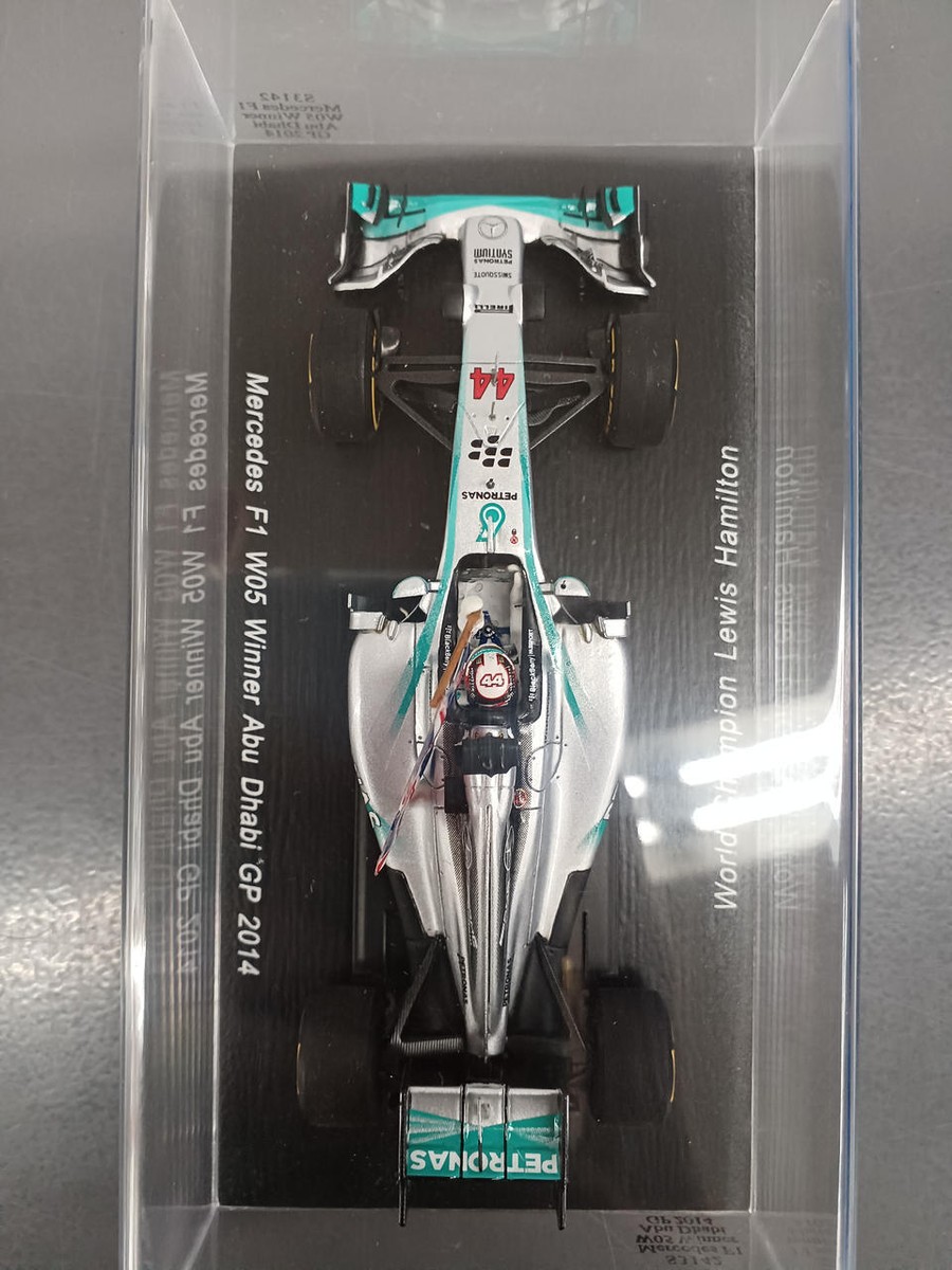 1/43 Spark Mercedes W05 イタリアGP 2014 Mercedes W05 1St GP Italy 2014 No 44 Lewis Hamilton 2014