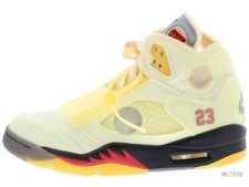   W US 3.5  AIR JORDAN 5 RETRO SP OFF-WHITE DH8565-100  DS  