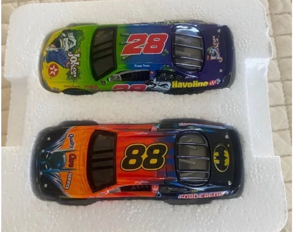 1998 Dale Jarrett/Kenny Irwin 1:64 Batman/Joker Stock Car Twin Pack Limited Ed. - Image 2 of 2