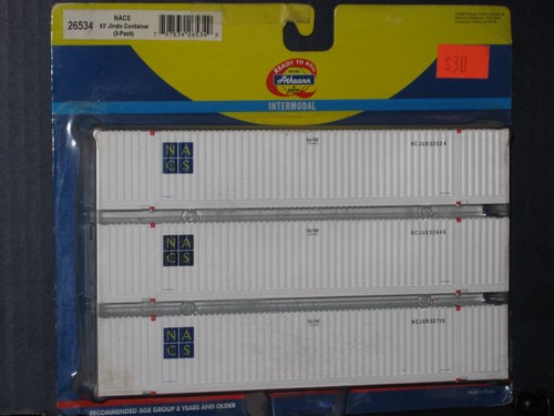 Contenedor Jindo Athearn HO #26534, 53', NACS | Zustand: New