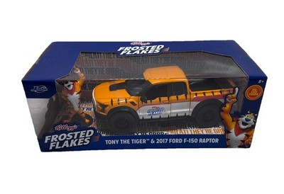2017 FORD F-150 RAPTOR & TONY THE TIGER FIGURE FROSTED FLAKES 1/24 JADA 35470-P7