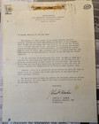 WWII Albion T Sawyer HQ AAF "Former Members of the AAF Team" Jon De F Barker — photo 1