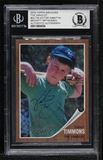 BAS 2018 Topps Archives The Sandlot Timmy Timmons #SL-TIM BGS Authentic 0v33
