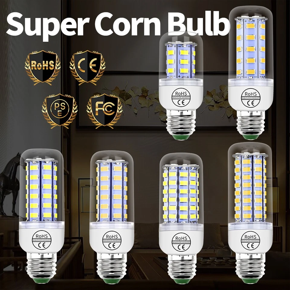 G9 LED Bulb E27 E14 B22 Corn Lights Warm / Cold SMD 5730 220V-240V Lamps AU - Image 4 of 4