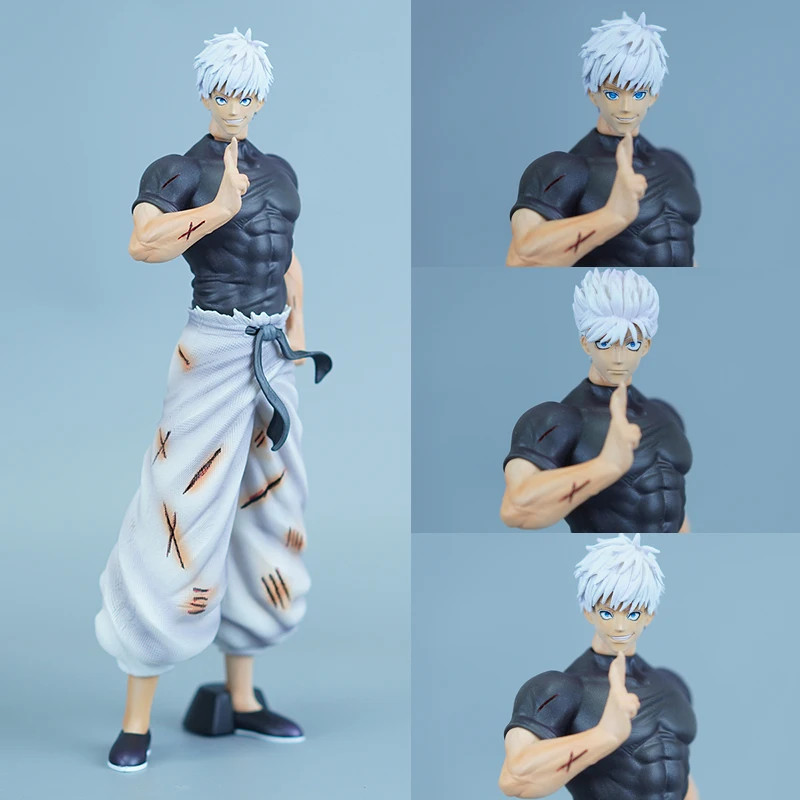 Statue Collector Satoru Gojo Jujutsu Kaisen Figurine PVC Haute Finition 23cm