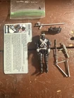 Vintage GI Joe Cobra ARAH 1989 Snake eyes complete with filed card #4 Hasbro