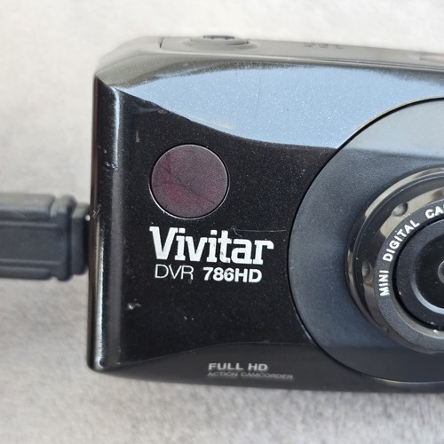 Vivitar DVR786HD Full HD Action Cam Kamera wasserdichte Tasche & Tasche mit Ladegerät - Bild 5 von 19