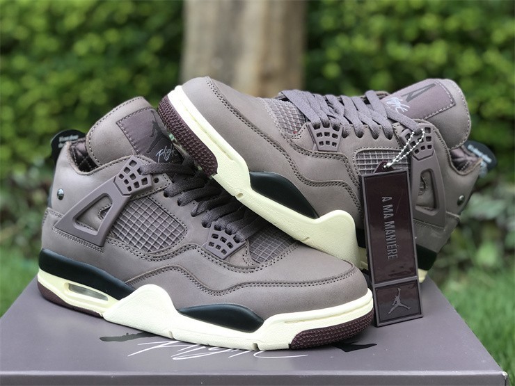 Size 5.5 - Jordan 4 Retro x A Ma Maniere Mid Violet Ore for sale