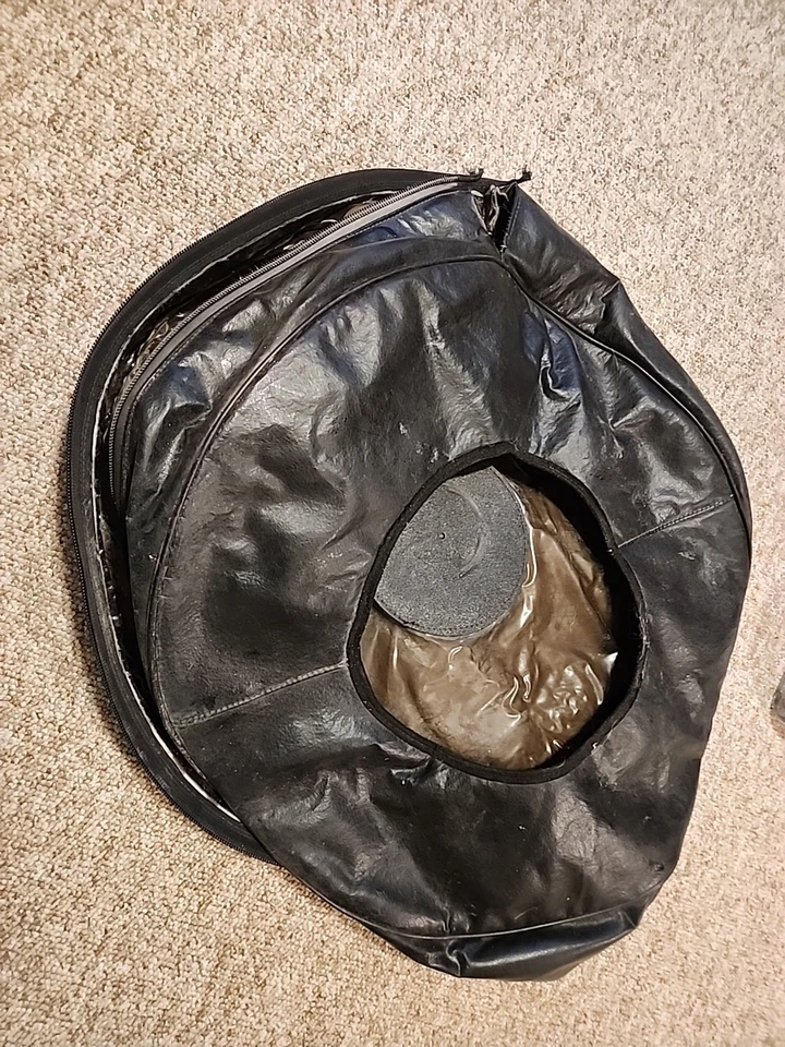 Оригинальный кожаный/виниловый чехол для запасной шины Nissan Pathfinder R50 WD21 QX4 Terrano - Изображение 4 из 4