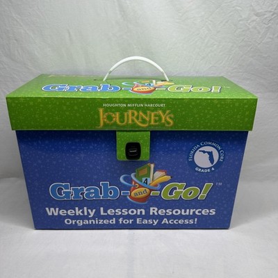Houghton Mifflin Harcourt Journeys Grab-and-Go Grade 4 Resources Common Core