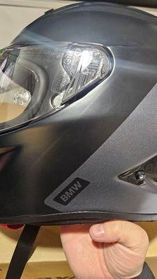 BMW M Pro Race Helmet XXXL 63-64cm CORSA R Base Matte Black with 2 