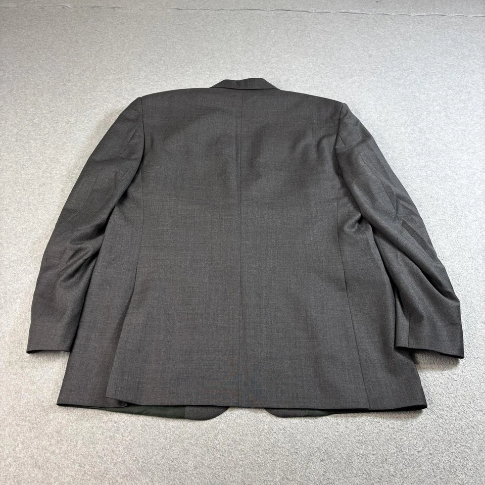 Abrigo deportivo de lana Richard James para hombre 46R gris chaqueta blazer Heritage Academia Offic Foto 2 de 4