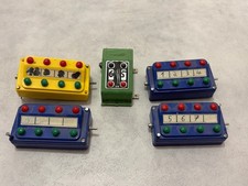 Fleischmann Stellpulte / Schaltpulte H0 – funktionsfähig – 5 Stück