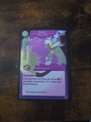 My Little Pony Card CCG Absolute Discord Ultra Rare #192 UR