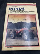 Clymer Honda Trx250 87-88 91-92 Trx300ex 93-96 Service Shop Manual Book M456