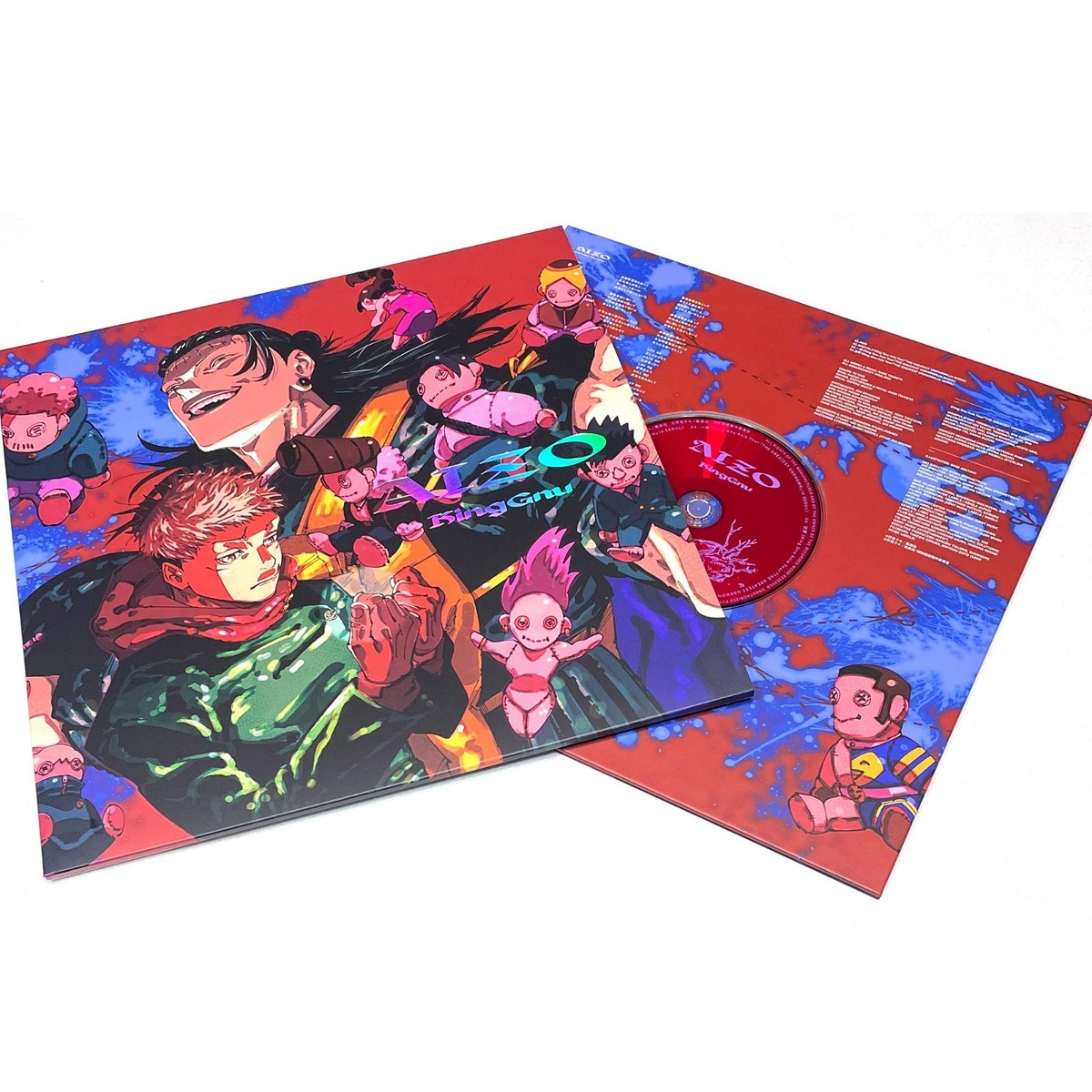 King Gnu AIZO Mega jacket ver. 12 inch size Limited Jujutsu Kaisen