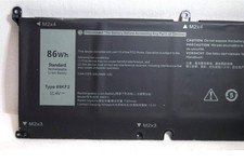69KF2 Battery for Dell XPS 15 9500 Precision 5550 Alienware M15 M17 86Wh 11.4V