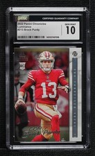 2022 Panini Chronicles Luminance Update Rookies Brock Purdy CGC 10 Gem Mint 0mx2